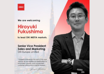 OKI Europe Ltd appoints Hiroyuki Fukushima as Senior Vice President of Sales & Marketing