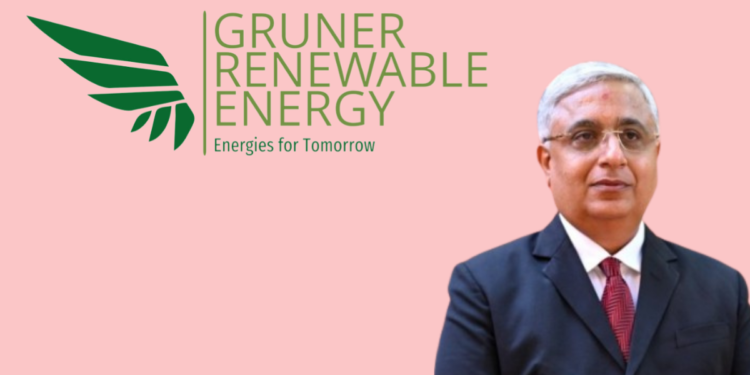 Yogendra Bhagdev Joins Gruner Renewable Energy as Executive Vice President of Strategy and New Initiatives