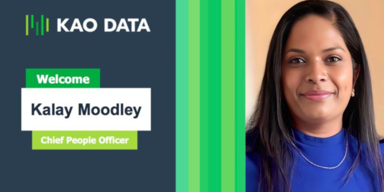 Kalay Moodley Appointed as Chief People Officer at Kao Data