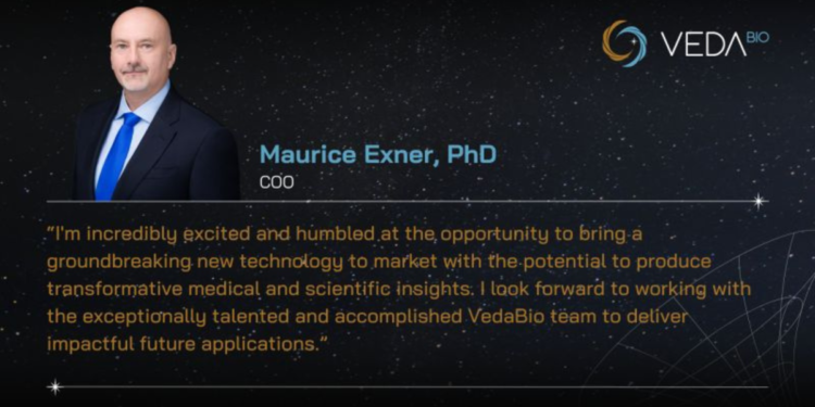 Maurice Exner Joins VedaBio as Chief Operating Officer to Propel Innovation in Molecular Detection