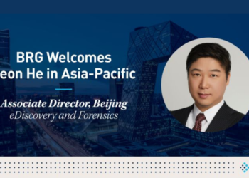 Leon He Joins BRG’s Forensic Technology Practice in Asia-Pacific