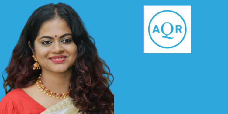 Susmitha Sudeep Embarks on New Journey as Vice President HRBP at AQR Capital Management