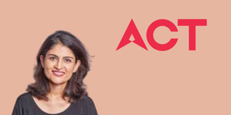Avantika Susan Nigam Joins ACT FIBERNET as Chief People Officer