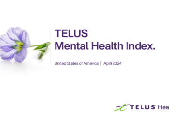 TELUS Mental Health Index: 34 percent of workers in the US often end their workday feeling mentally or physically exhausted