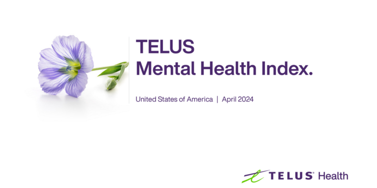 TELUS Mental Health Index: 34 percent of workers in the US often end their workday feeling mentally or physically exhausted
