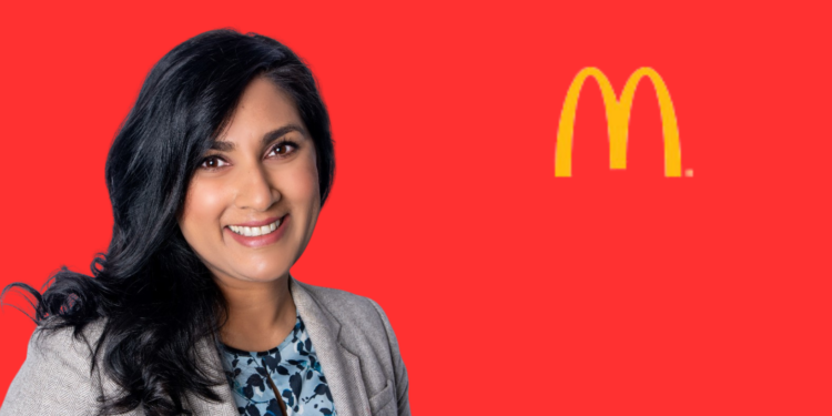 Irene Prakash Appointed as National Director, Human Resources at McDonald's