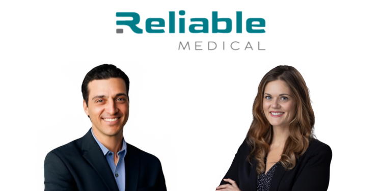 Charles Sargeant Appointed as Chief Executive Officer and Katie Stevens Transitions to Chief People Officer at Reliable Medical