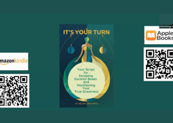 Helena Demuynck launches "It's Your Turn" at Global Book Launch Event