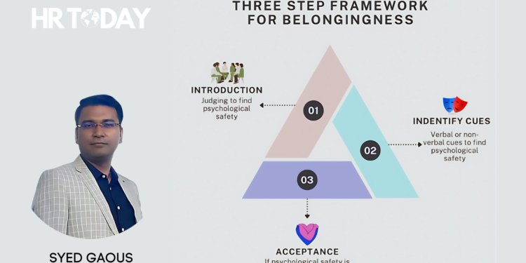 Belongingness: A Three-Step Framework for Building Psychological Safely