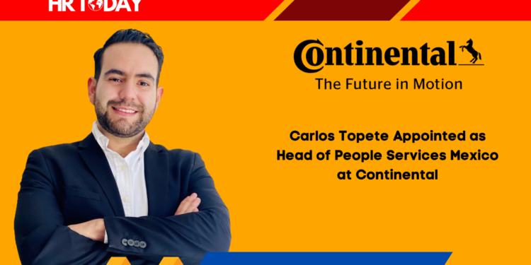 Carlos Topete Appointed as Head of People Services Mexico at Continental