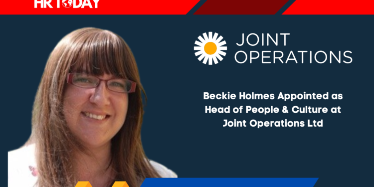 Beckie Holmes Appointed as Head of People & Culture at Joint Operations Ltd