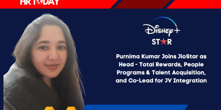 Purnima Kumar Joins JioStar as Head - Total Rewards, People Programs & Talent Acquisition, and Co-Lead for JV Integration
