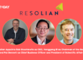 Resolian Announces New Leadership: Rob Stachlewitz as CEO, Honggang Bi as Chairman, and Pat Bennett as Chief Business Officer and President of Scientific Affairs