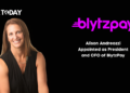 Alison Andreozzi Appointed as President and CFO of BlytzPay