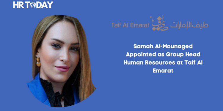 Samah Al-Mounaged Appointed as Group Head Human Resources at Taif Al Emarat