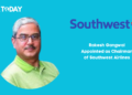 Rakesh Gangwal Appointed as Chairman of Southwest Airlines
