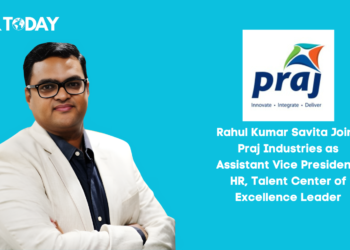 Rahul Kumar Savita Joins Praj Industries as Assistant Vice President-HR, Talent Center of Excellence Leader