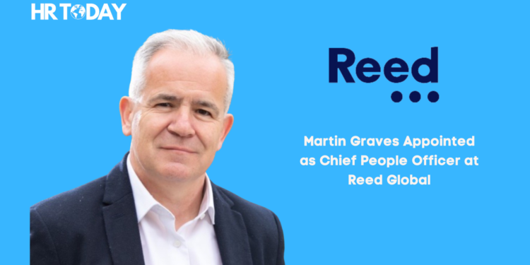 Martin Graves Appointed as Chief People Officer at Reed Global
