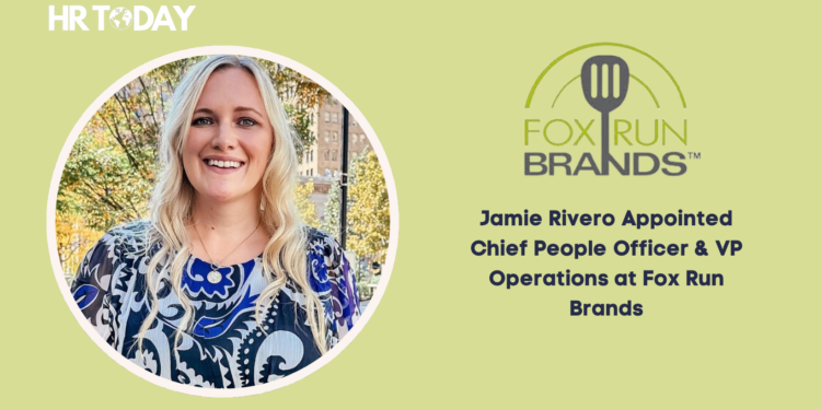 Jamie Rivero Appointed Chief People Officer & VP Operations at Fox Run Brands