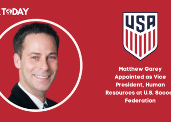 Matthew Garey Appointed as Vice President, Human Resources at U.S. Soccer Federation