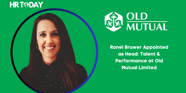 Ronel Bruwer Appointed as Head: Talent & Performance at Old Mutual Limited