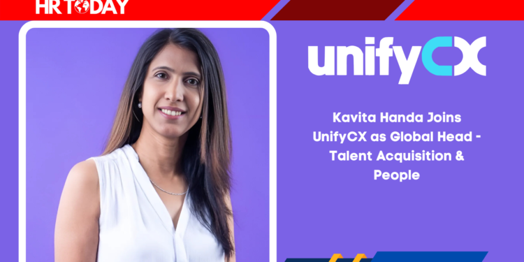 Kavita Handa Joins UnifyCX as Global Head - Talent Acquisition & People
