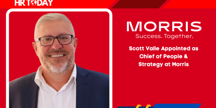 Scott Valle Appointed as Chief of People & Strategy at Morris