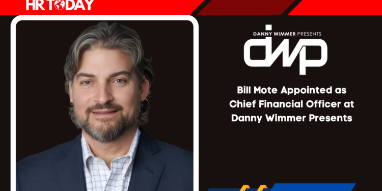 Bill Mote Appointed as Chief Financial Officer at Danny Wimmer Presents