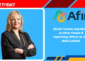 Nicola Tunney Appointed as Chief People & Operating Officer at Afin Bank Limited