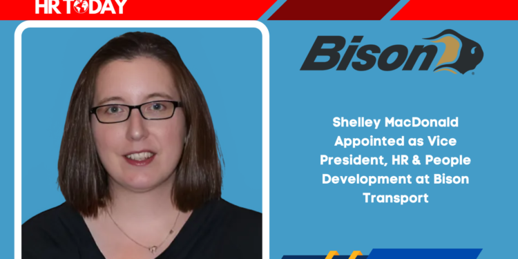 Shelley MacDonald Appointed as Vice President, HR & People Development at Bison Transport