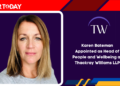 Karen Bateman Appointed as Head of People and Wellbeing at Thackray Williams LLP