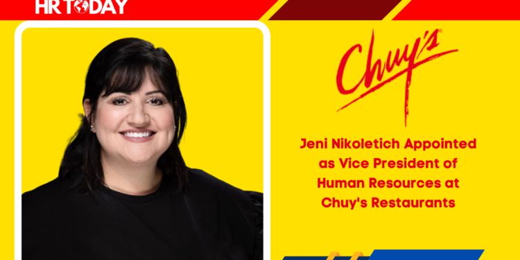 Jeni Nikoletich Appointed as Vice President of Human Resources at Chuy's Restaurants