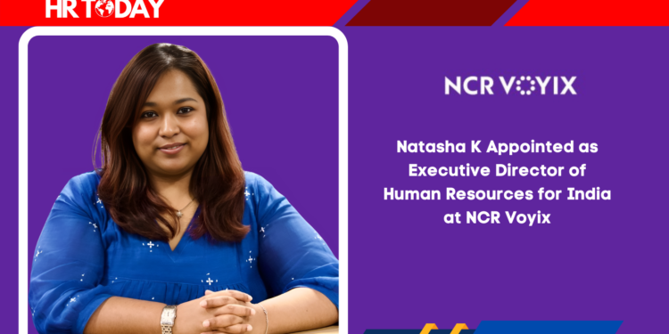 Natasha K Appointed as Executive Director of Human Resources for India at NCR Voyix
