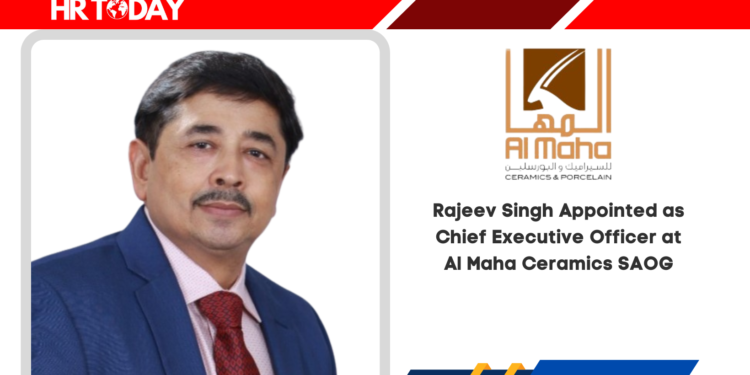 Rajeev Singh Appointed as Chief Executive Officer at Al Maha Ceramics SAOG