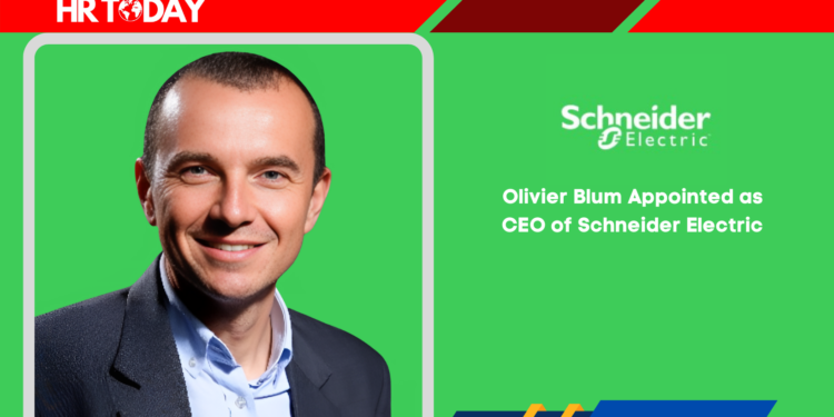 Olivier Blum Appointed as CEO of Schneider Electric