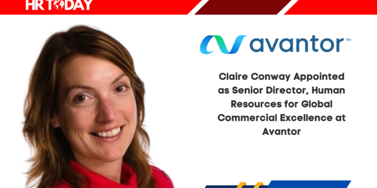Claire Conway Appointed as Senior Director, Human Resources for Global Commercial Excellence at Avantor