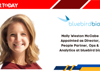 Molly Weston McCabe Appointed as Director, People Partner, Ops & Analytics at bluebird bio
