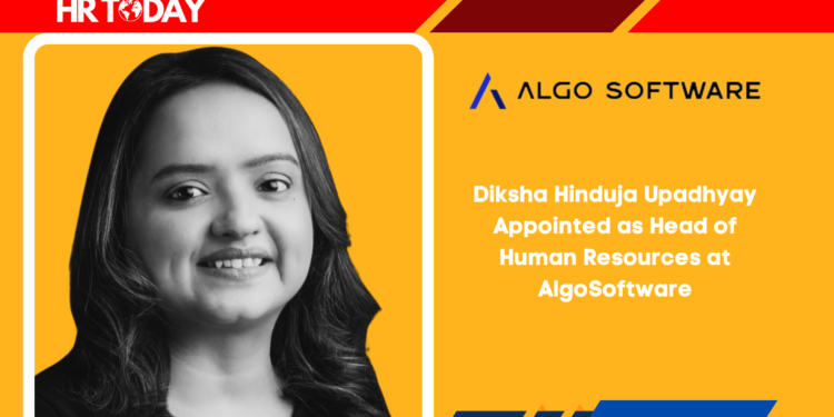 Diksha Hinduja Upadhyay Appointed as Head of Human Resources at AlgoSoftware