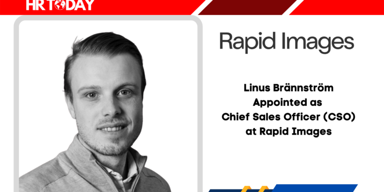 Linus Brännström Appointed as Chief Sales Officer (CSO) at Rapid Images