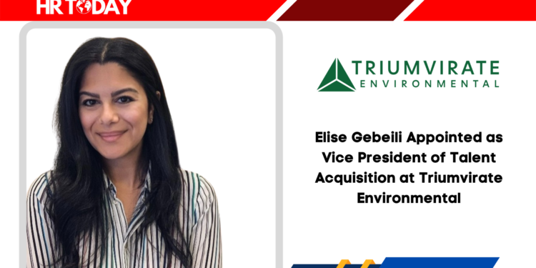 Elise Gebeili Appointed as Vice President of Talent Acquisition at Triumvirate Environmental