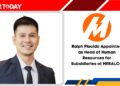 Ralph Placido Appointed as Head of Human Resources for Subsidiaries at MERALCO