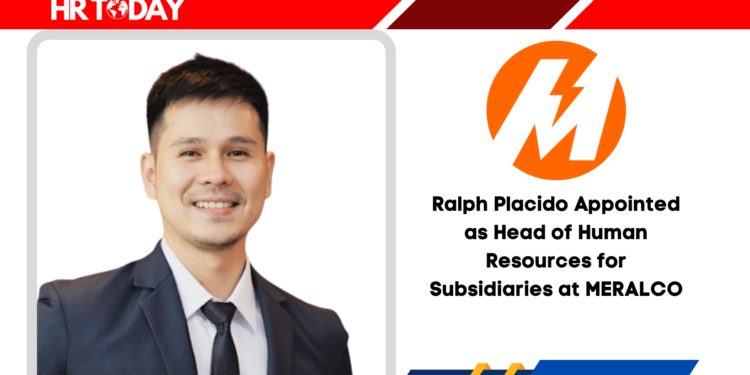 Ralph Placido Appointed as Head of Human Resources for Subsidiaries at MERALCO