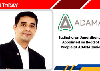 Sudhaharan Janardhanan Appointed as Head of People at ADAMA India