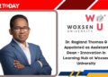 Dr. Ragland Thomas G Appointed as Assistant Dean - Innovation in Learning Hub at Woxsen University