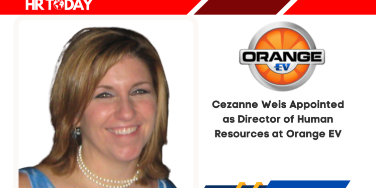 Cezanne Weis Appointed as Director of Human Resources at Orange EV