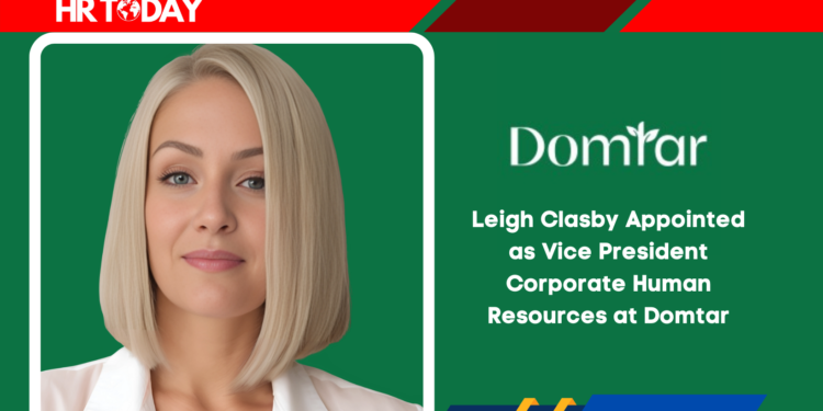 Leigh Clasby Appointed as Vice President Corporate Human Resources at Domtar