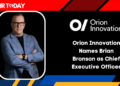 Orion Innovation Names Brian Bronson as Chief Executive Officer