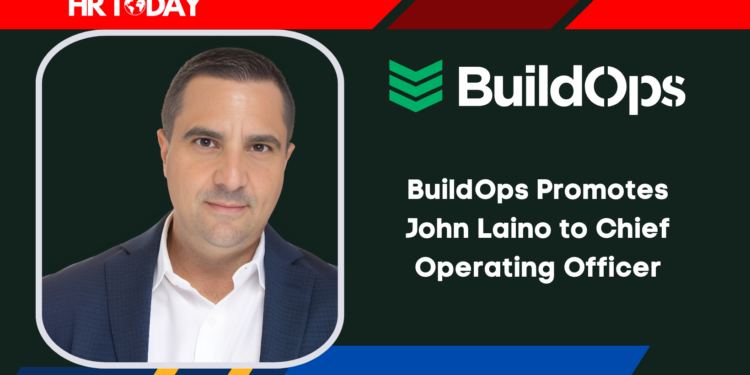 BuildOps Promotes John Laino to Chief Operating Officer