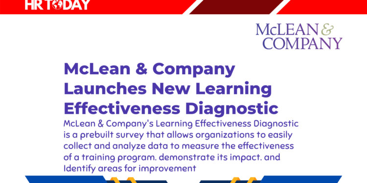 McLean & Company Introduces Self-Serve Learning Effectiveness Diagnostic to Maximize L&D Outcomes