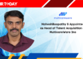 MaheshBoopathy S Appointed as Head of Talent Acquisition at MulticoreWare Inc